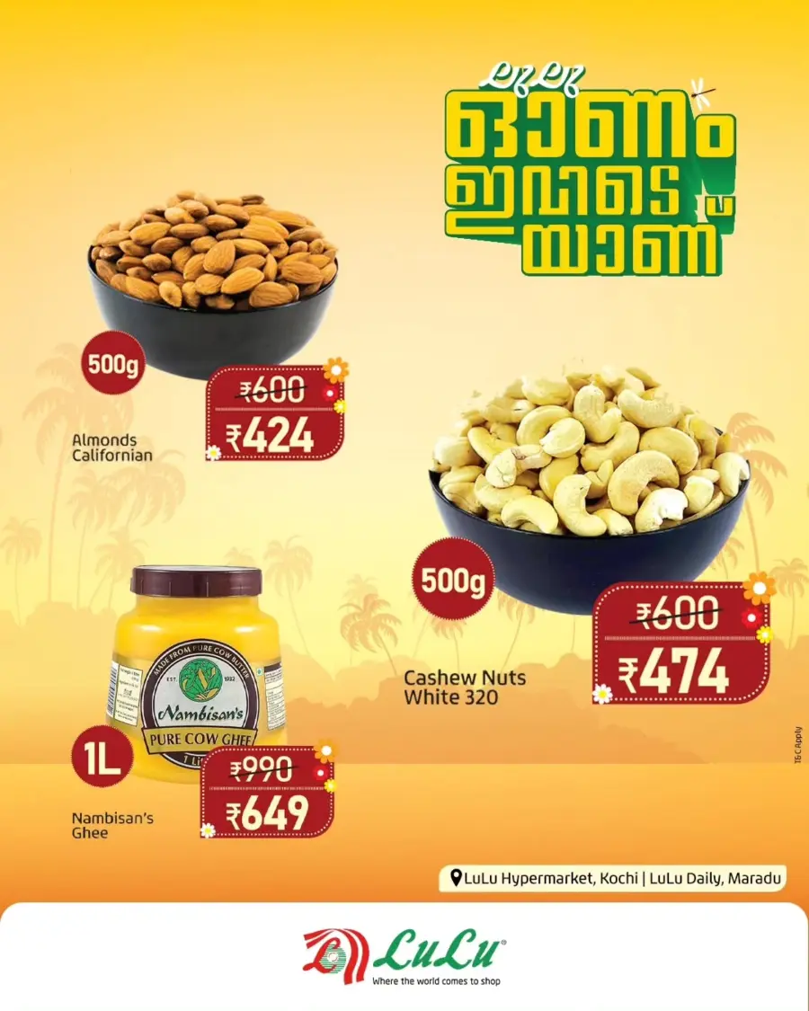 Saubhagyaolsavam 2025: Best Deals on Groceries & Daily Needs In Lulu Hypermarket undefined