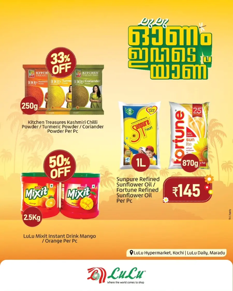 Saubhagyaolsavam 2025: Best Deals on Groceries & Daily Needs In Lulu Hypermarket undefined