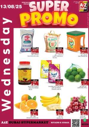 Super Promo In A2Z Dubai Hypermarket Riyadh