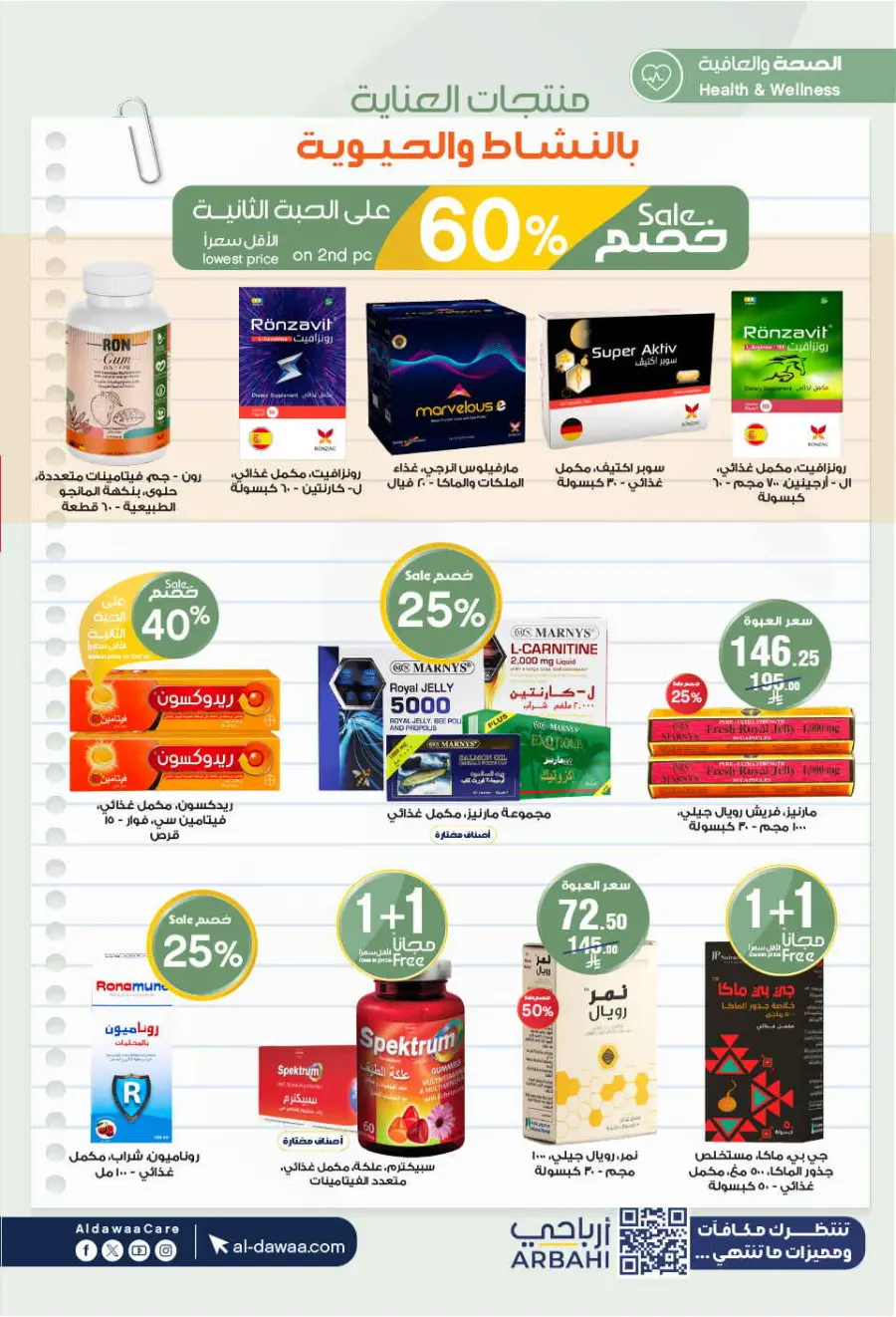 Offers In Al Dawaa Pharmacies Al-Kharj