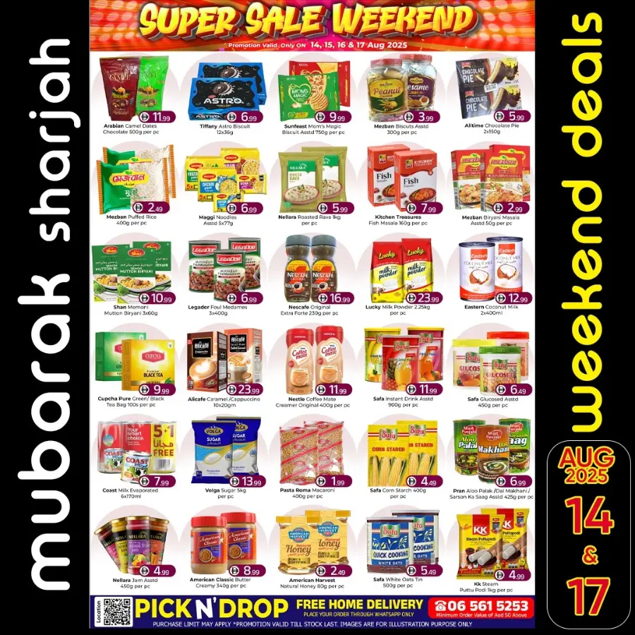 Weekend super sale In Mubarak Hypermarket Sharjah / Ajman