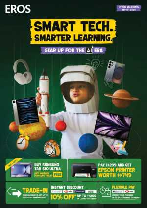 Top Electronics & Gadgets – Back-to-School Deals In EROS Dubai,Abu Dhabi,Sharjah / Ajman