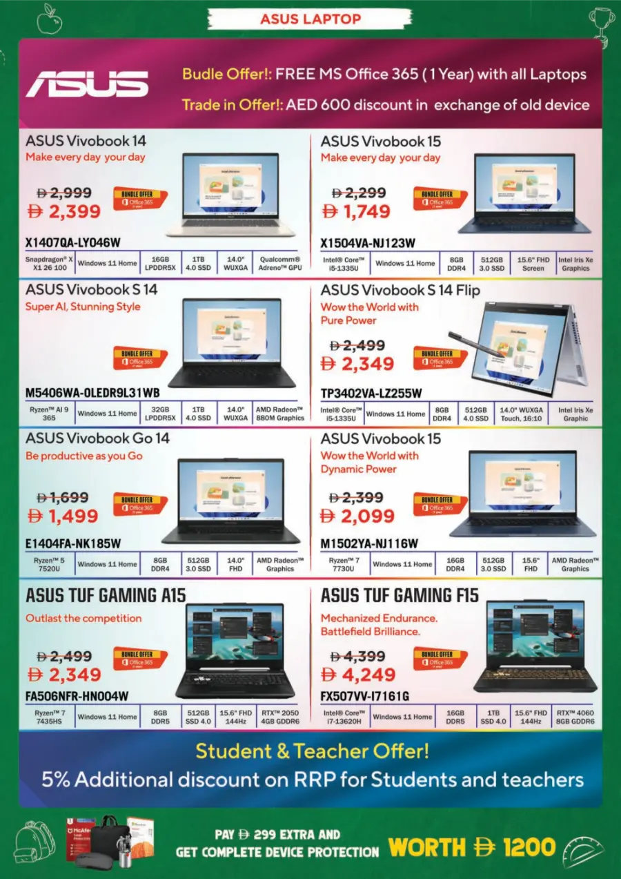 Top Electronics & Gadgets – Back-to-School Deals In EROS Dubai