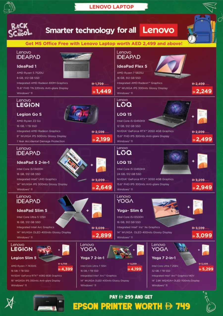 Top Electronics & Gadgets – Back-to-School Deals In EROS Dubai