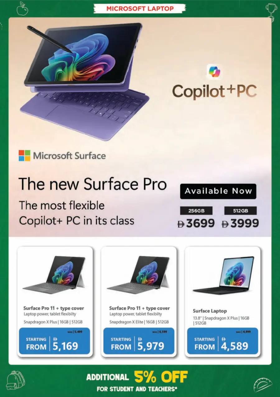Top Electronics & Gadgets – Back-to-School Deals In EROS Dubai
