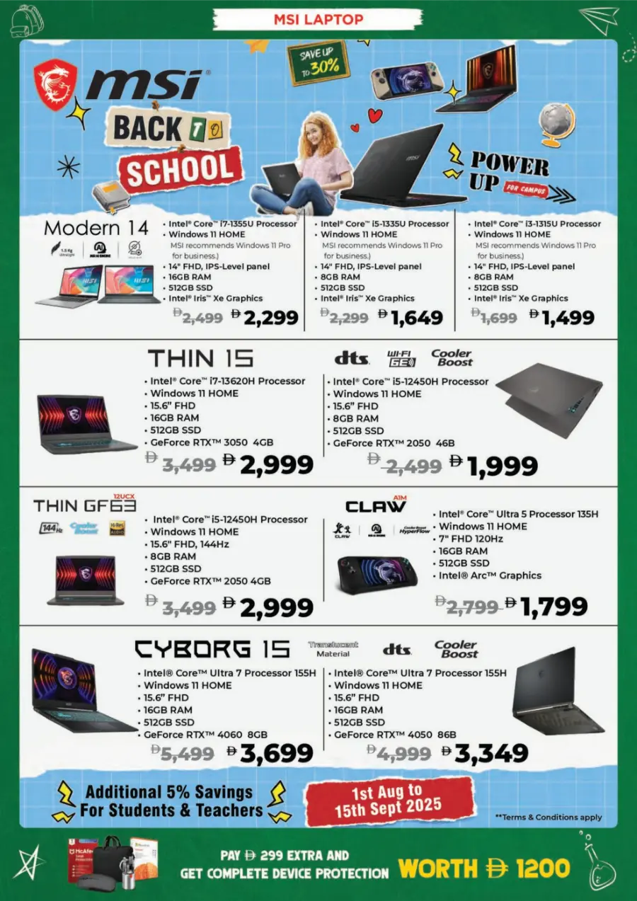 Top Electronics & Gadgets – Back-to-School Deals In EROS Dubai