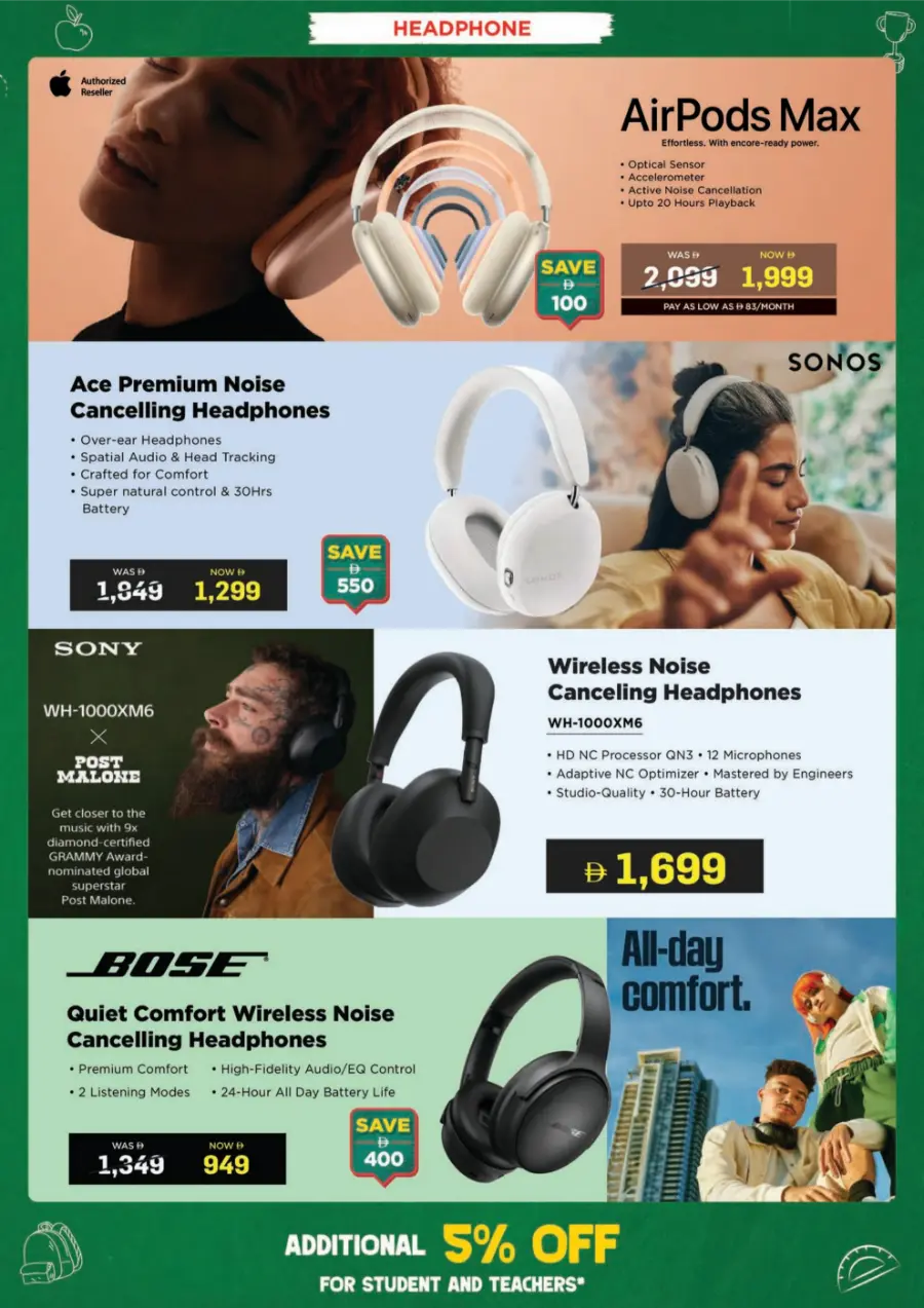 Top Electronics & Gadgets – Back-to-School Deals In EROS Dubai