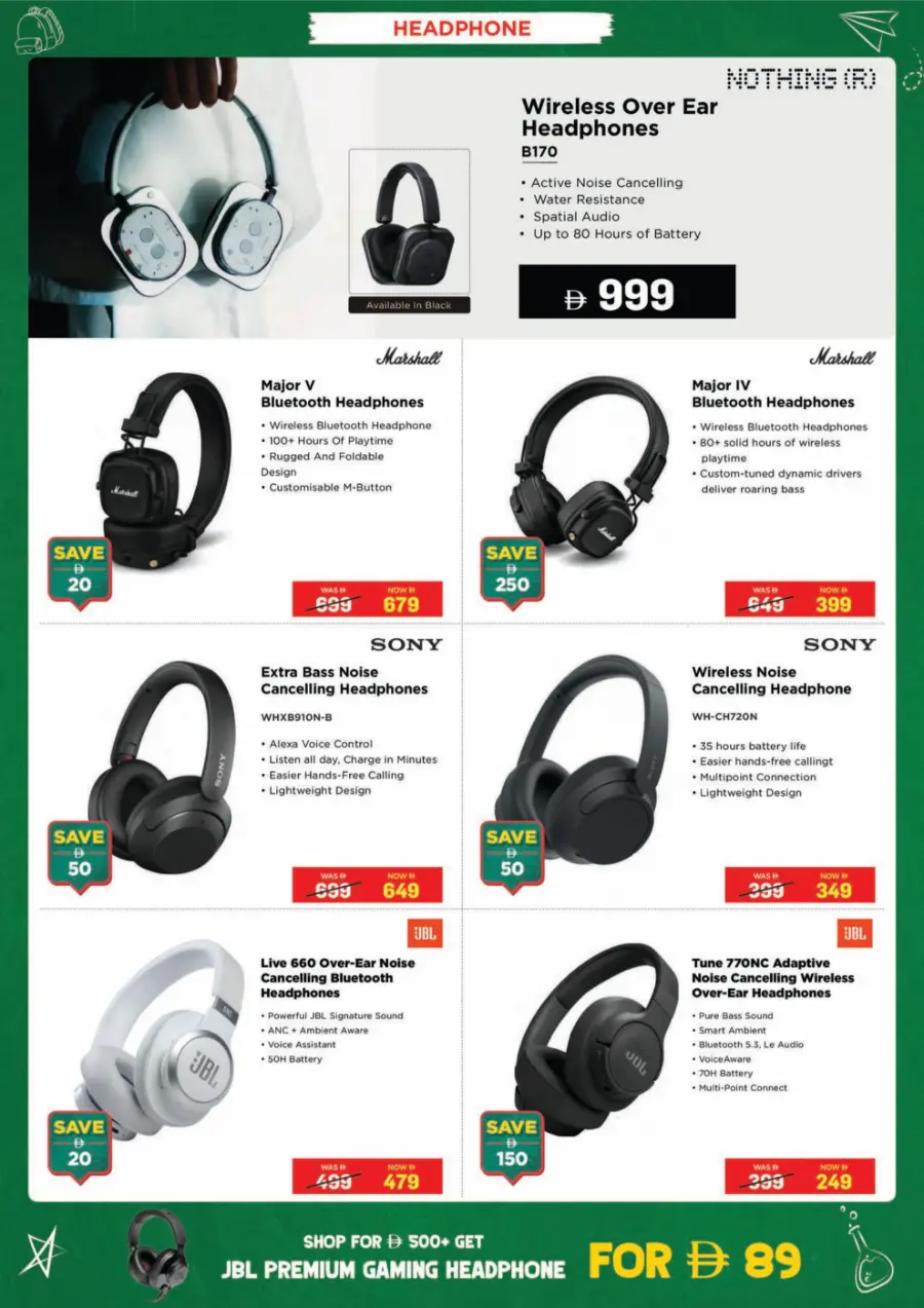 Top Electronics & Gadgets – Back-to-School Deals In EROS Dubai