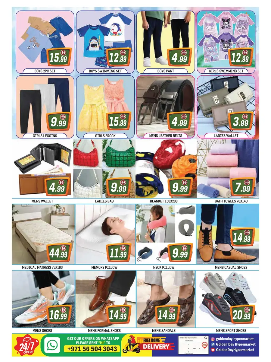 Top Back-to-School Deals In ZSH Golden Day Hypermarket Dubai