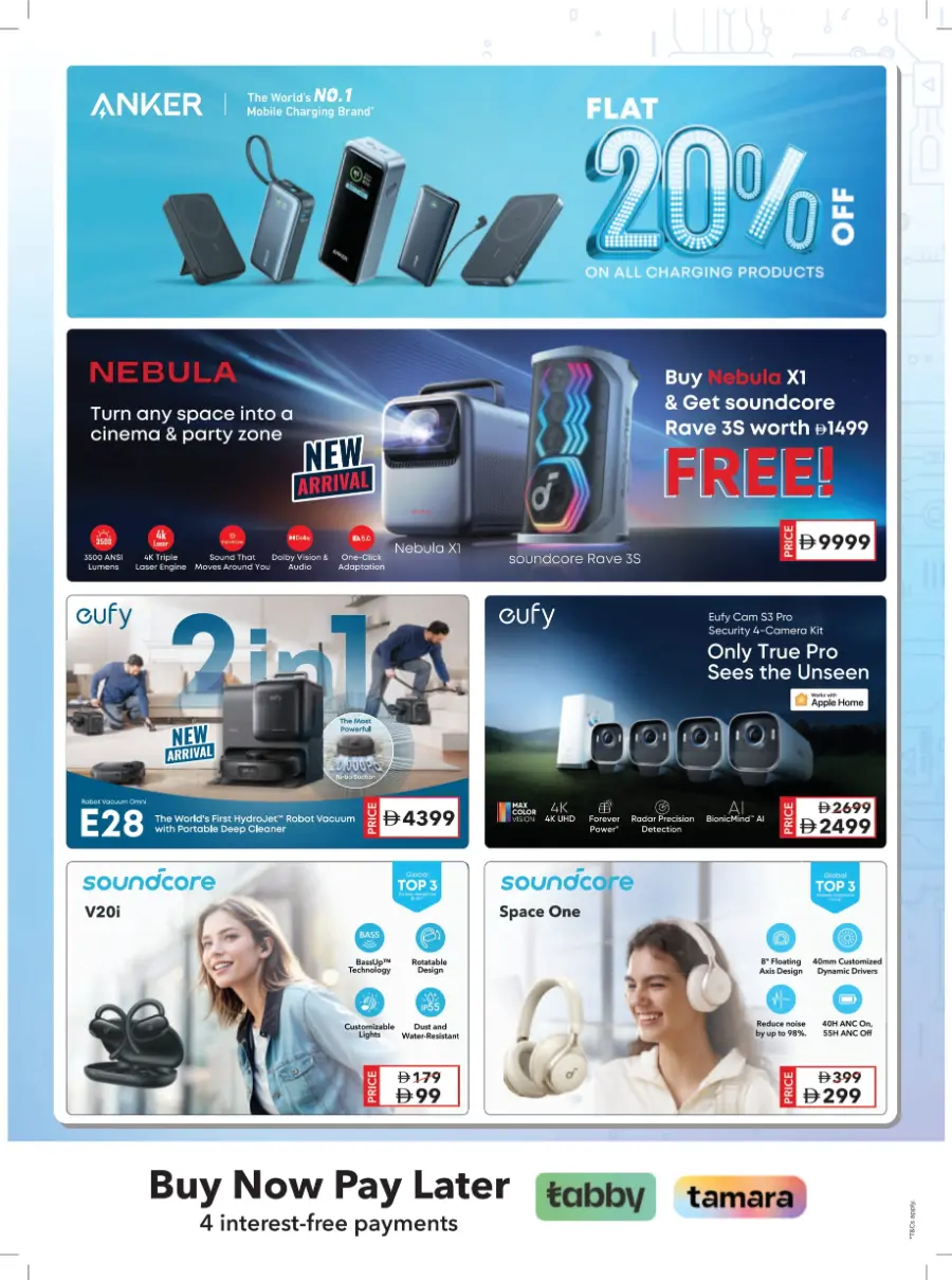 Back-to-School Promotion – Electronics & Gadgets In Sharaf DG Sharjah / Ajman