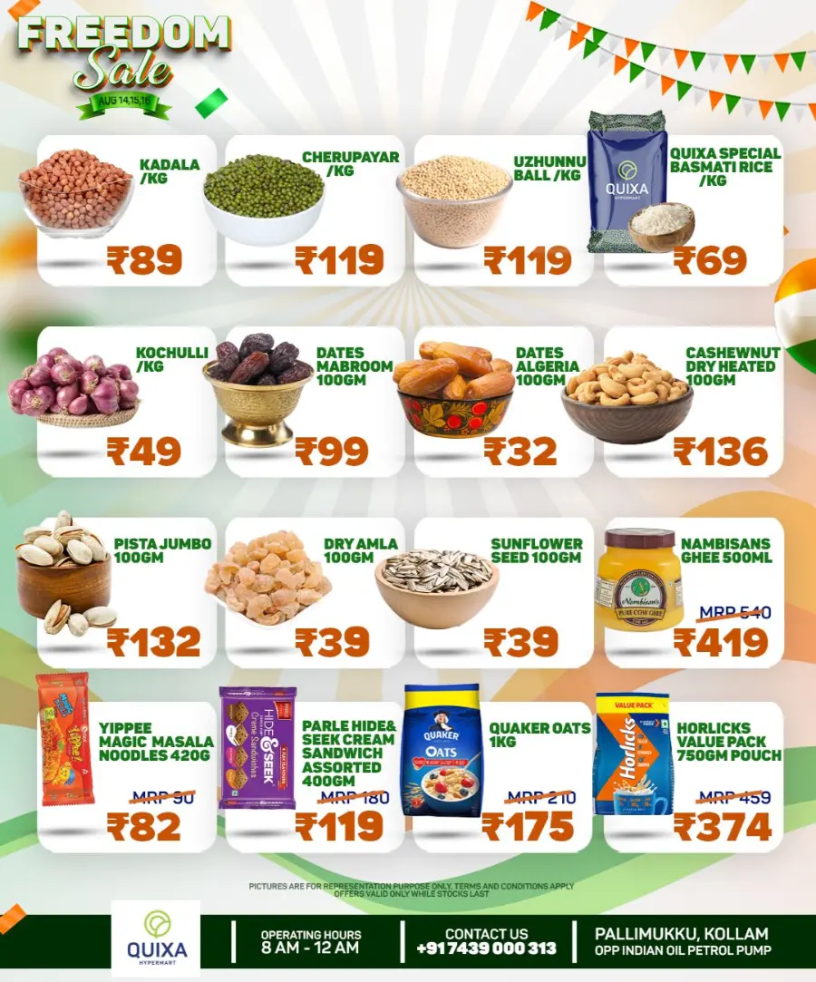 Freedom sale In QUIXA Hypermart Kollam