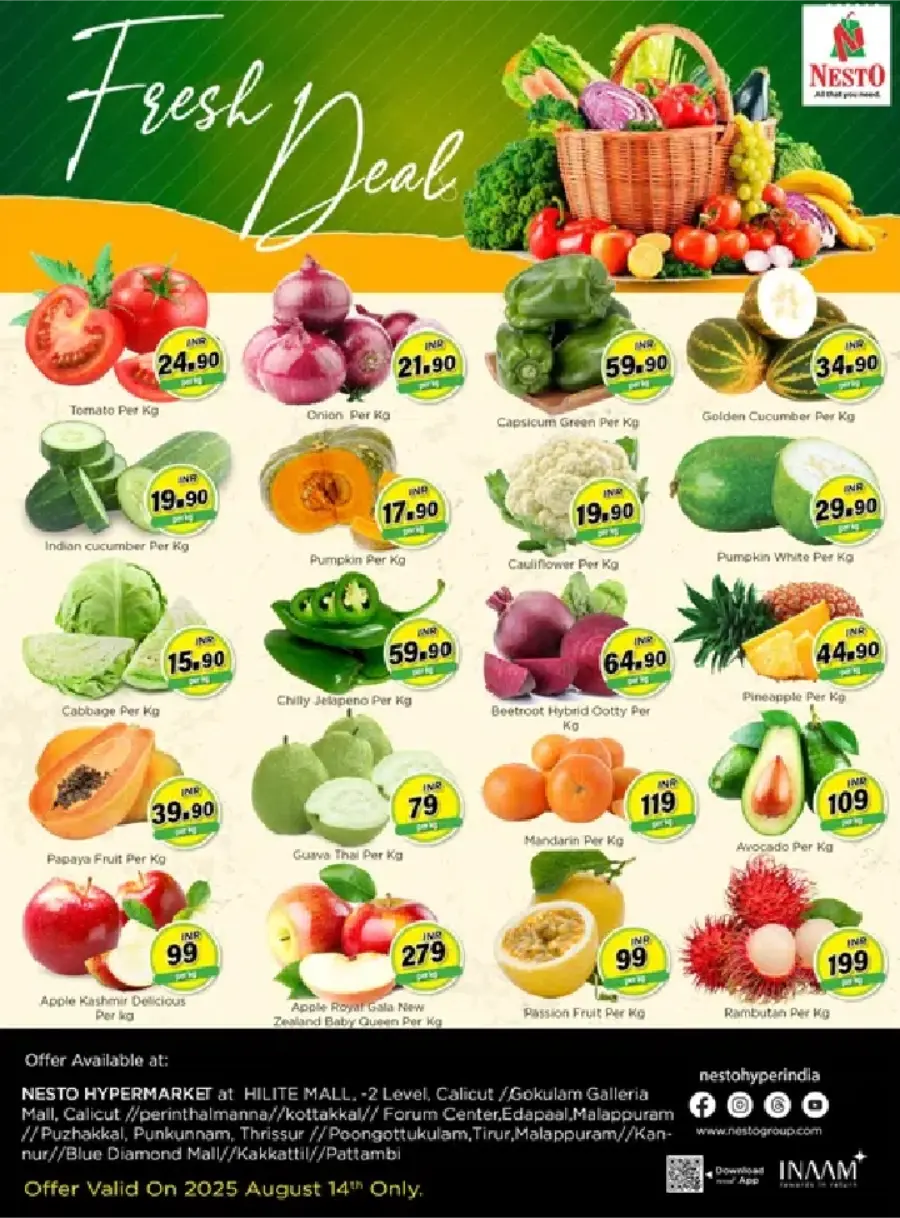 Fresh Deals In Nesto Hypermarket Thrissur