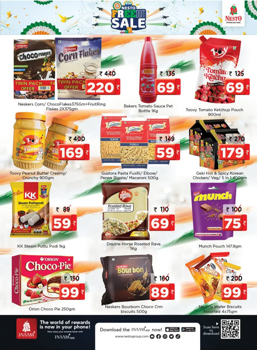Great Freedom Sale – Top Mega Offers, Limited Time In Nesto Hypermarket Malappuram