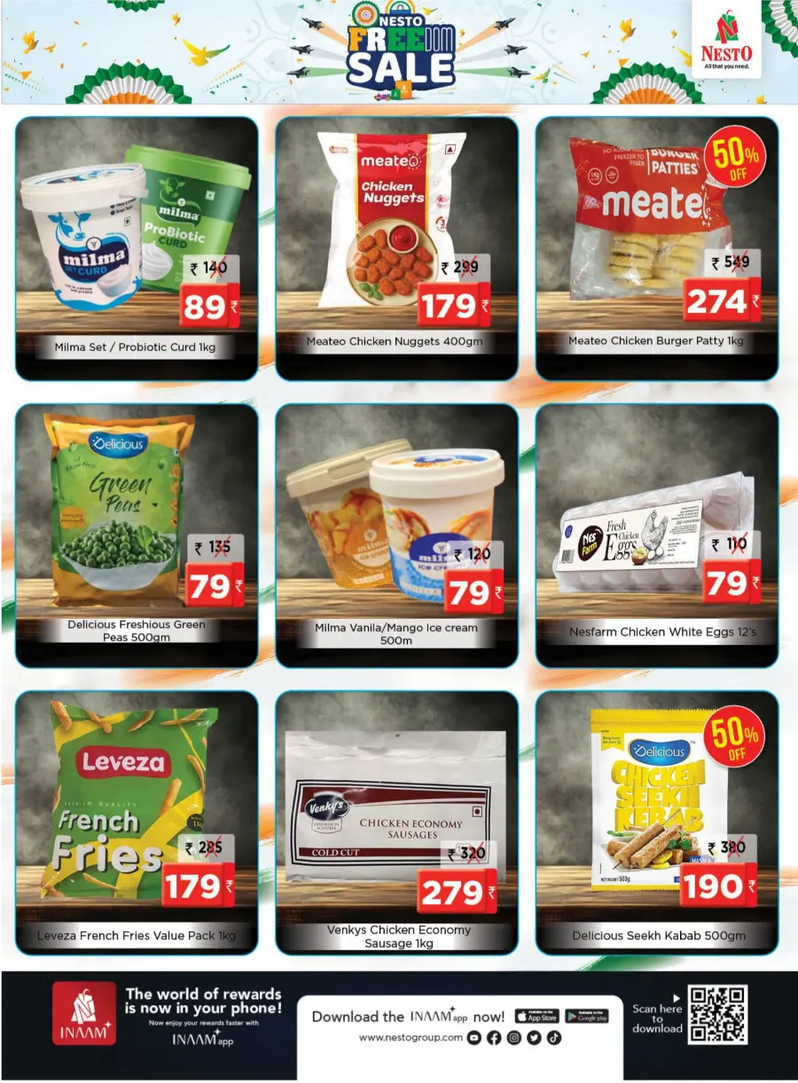 Great Freedom Sale – Top Mega Offers, Limited Time In Nesto Hypermarket Malappuram