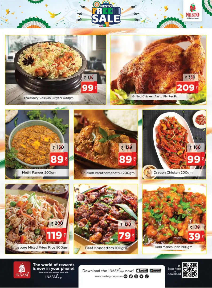 Great Freedom Sale – Top Mega Offers, Limited Time In Nesto Hypermarket Malappuram