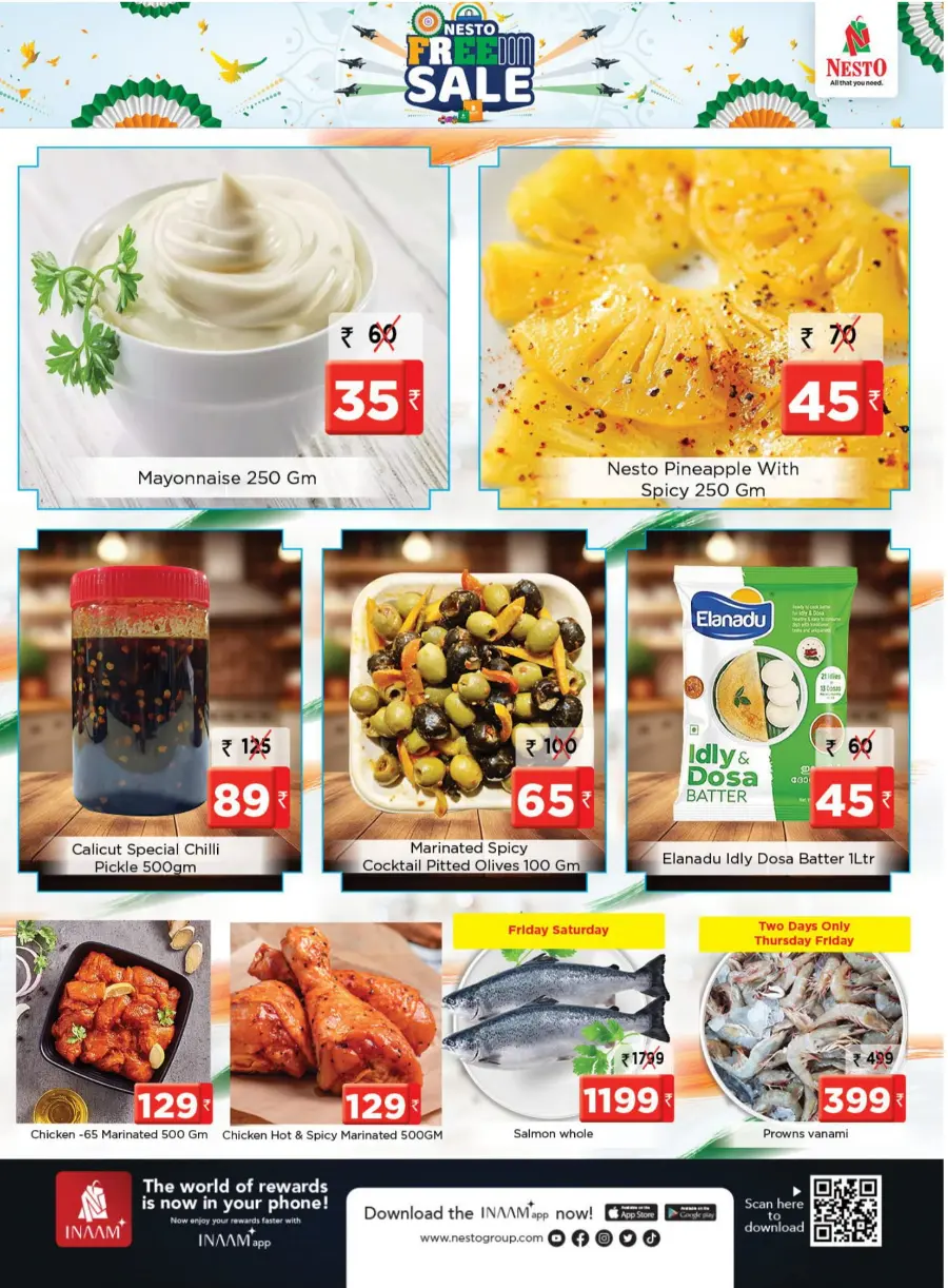 Great Freedom Sale – Top Mega Offers, Limited Time In Nesto Hypermarket Malappuram
