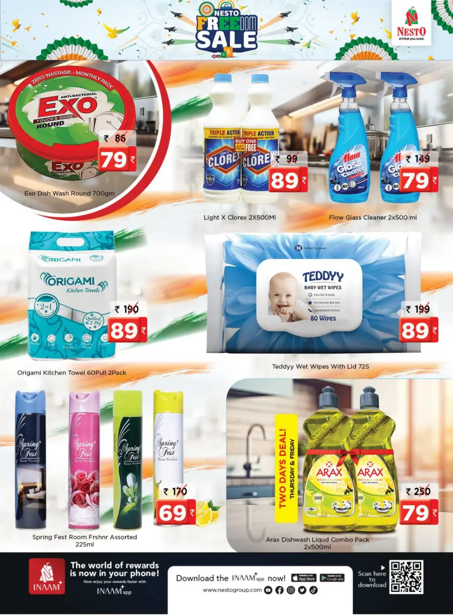 Great Freedom Sale – Top Mega Offers, Limited Time In Nesto Hypermarket Malappuram