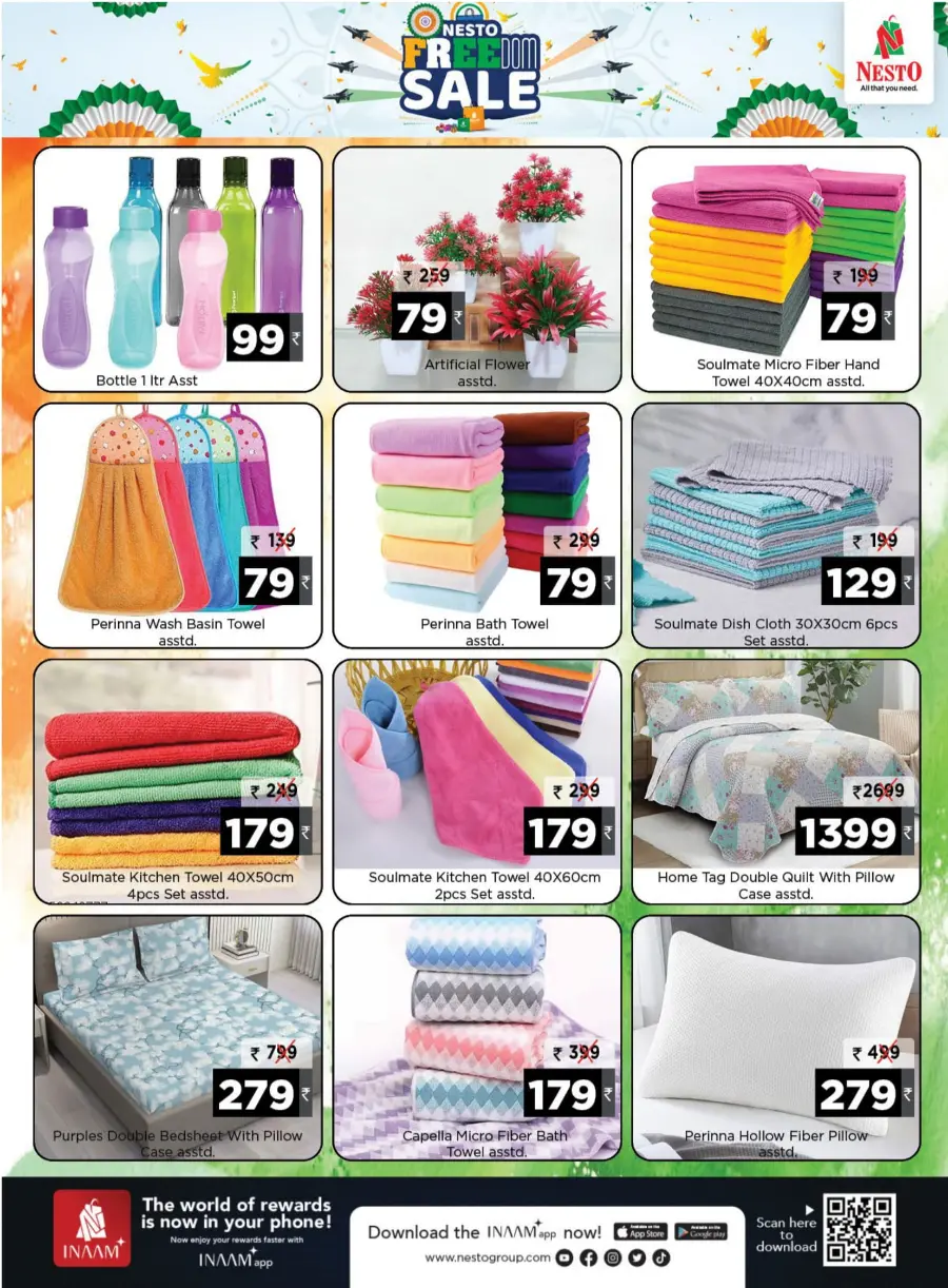 Great Freedom Sale – Top Mega Offers, Limited Time In Nesto Hypermarket Malappuram