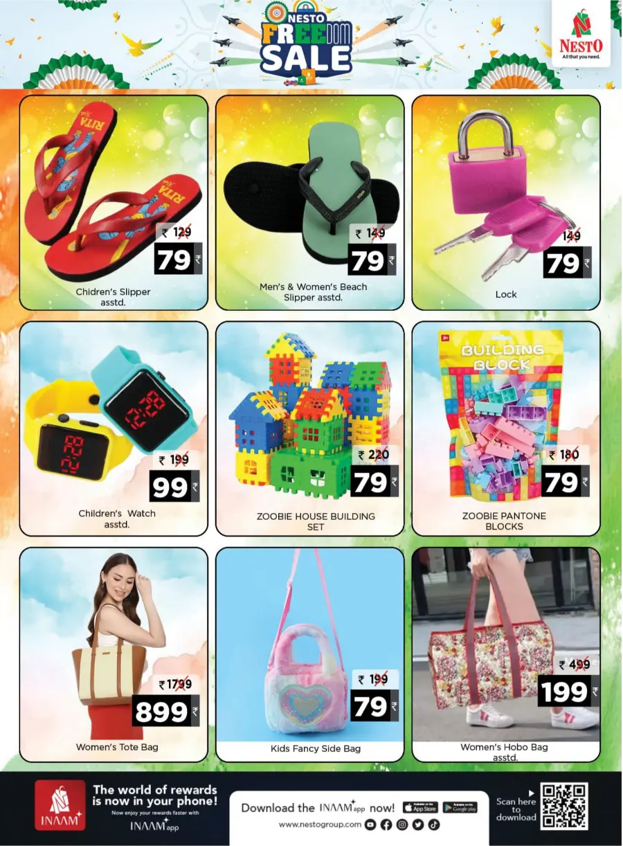 Great Freedom Sale – Top Mega Offers, Limited Time In Nesto Hypermarket Malappuram