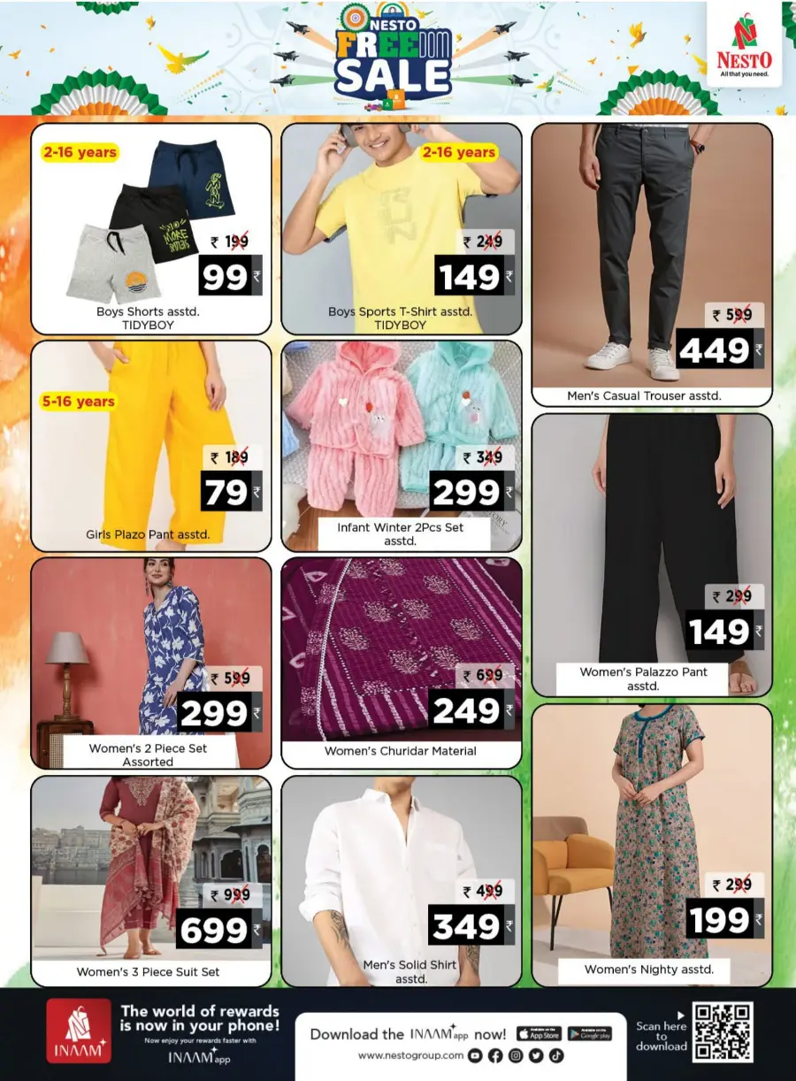 Great Freedom Sale – Top Mega Offers, Limited Time In Nesto Hypermarket Malappuram