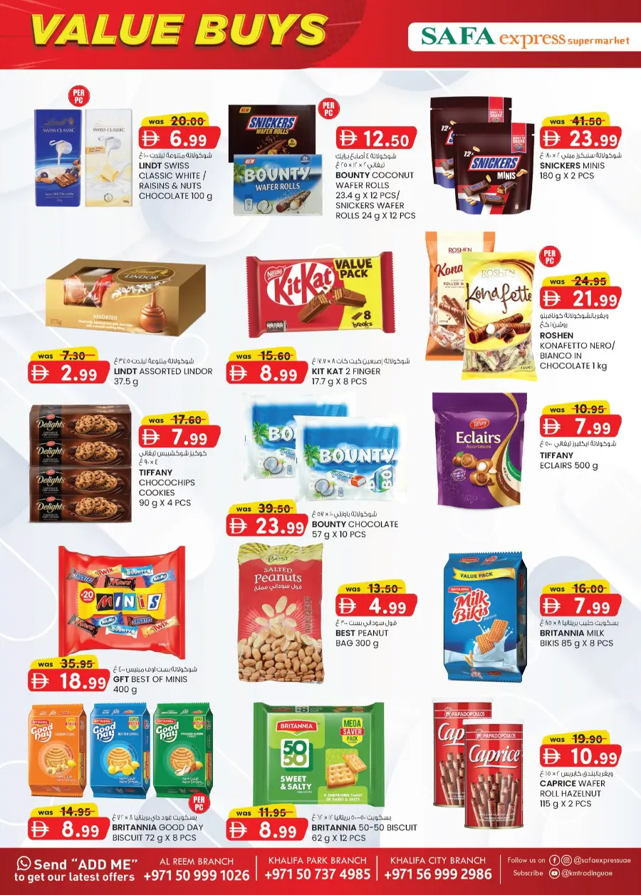 Value Buys – Best Deals for Your Money In SAFA Express Supermarket Abu Dhabi