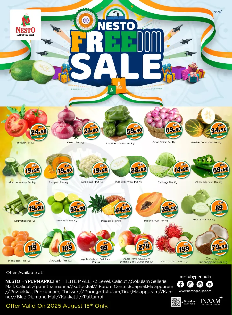 Freedom sale In Nesto Hypermarket Malappuram