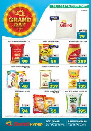 Grand day In Grand Hypermarket Calicut