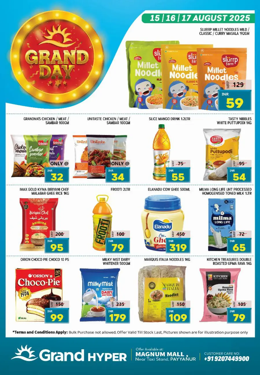 Grand day In Grand Hypermarket Kannur
