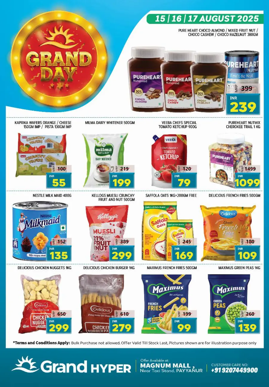 Grand day In Grand Hypermarket Kannur