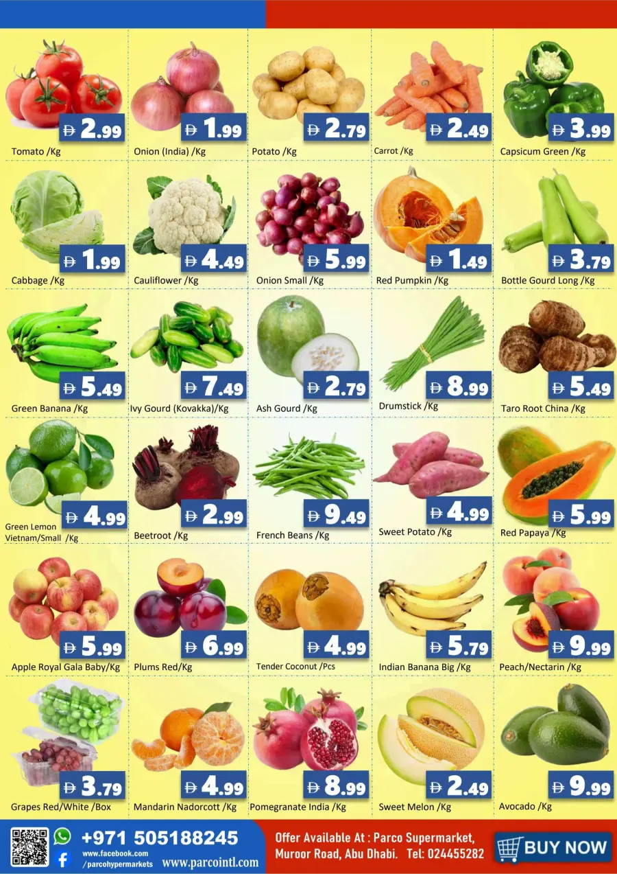 Summer Sale In PARCO Hypermarket Abu Dhabi