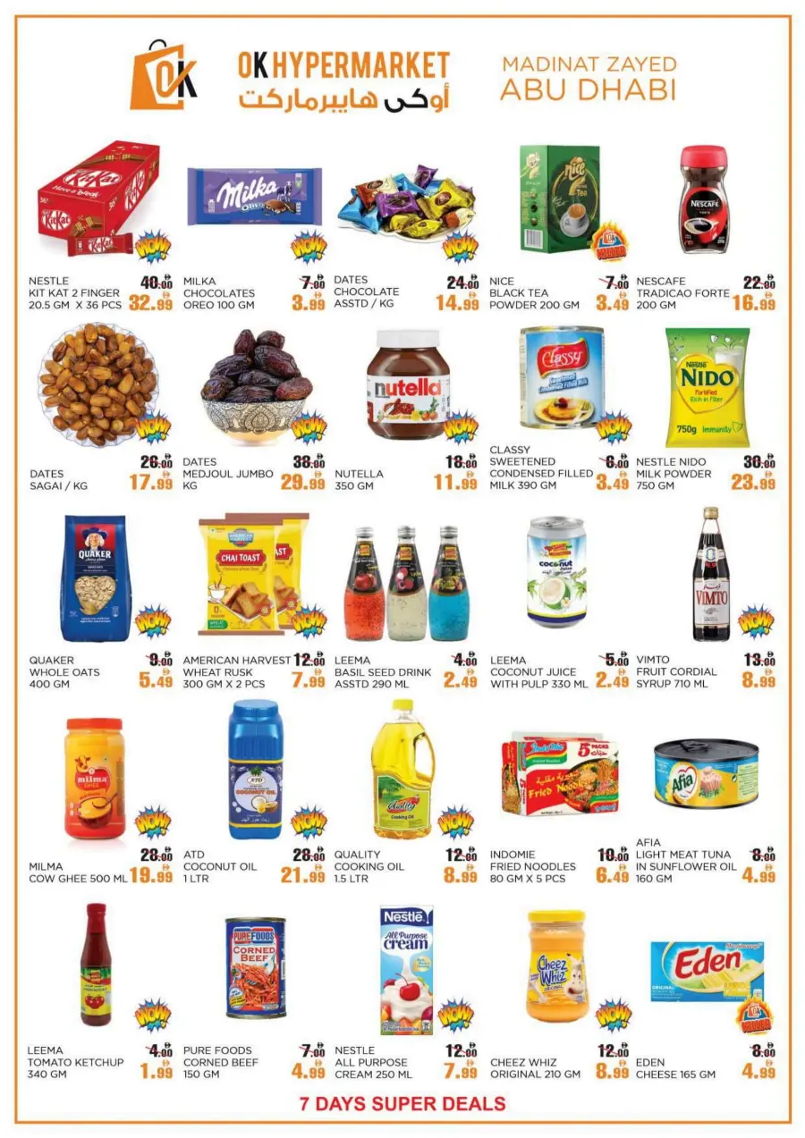 Super Deals In OK Hypermarket Abu Dhabi
