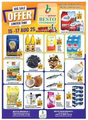 Big sale offer In Besto Hypermarket Abu Dhabi