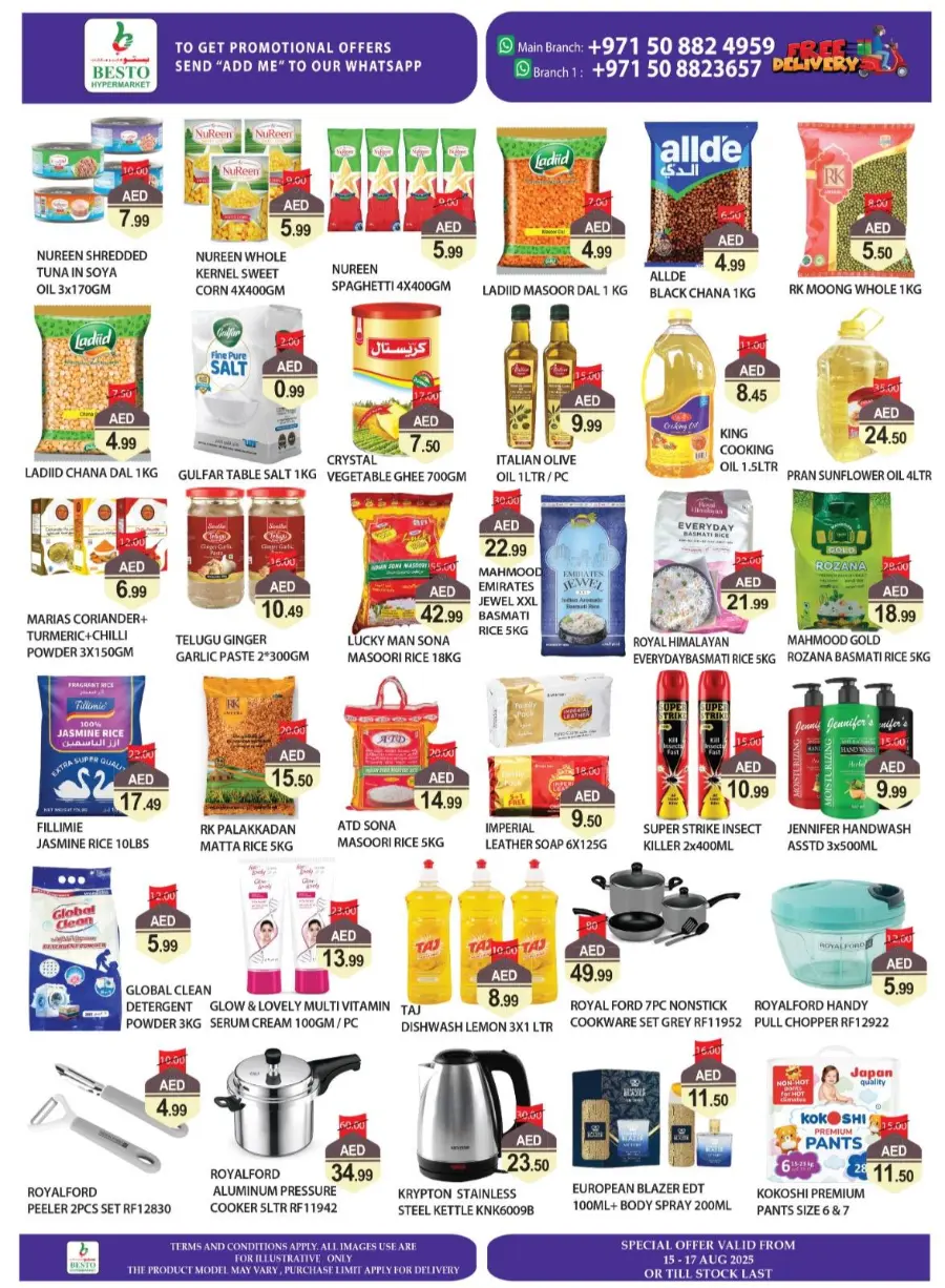 Big sale offer In Besto Hypermarket Abu Dhabi