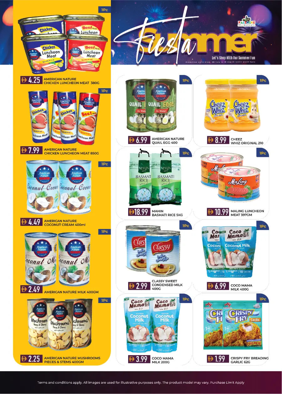 Summer fiesta In Palengke Supermarket Dubai