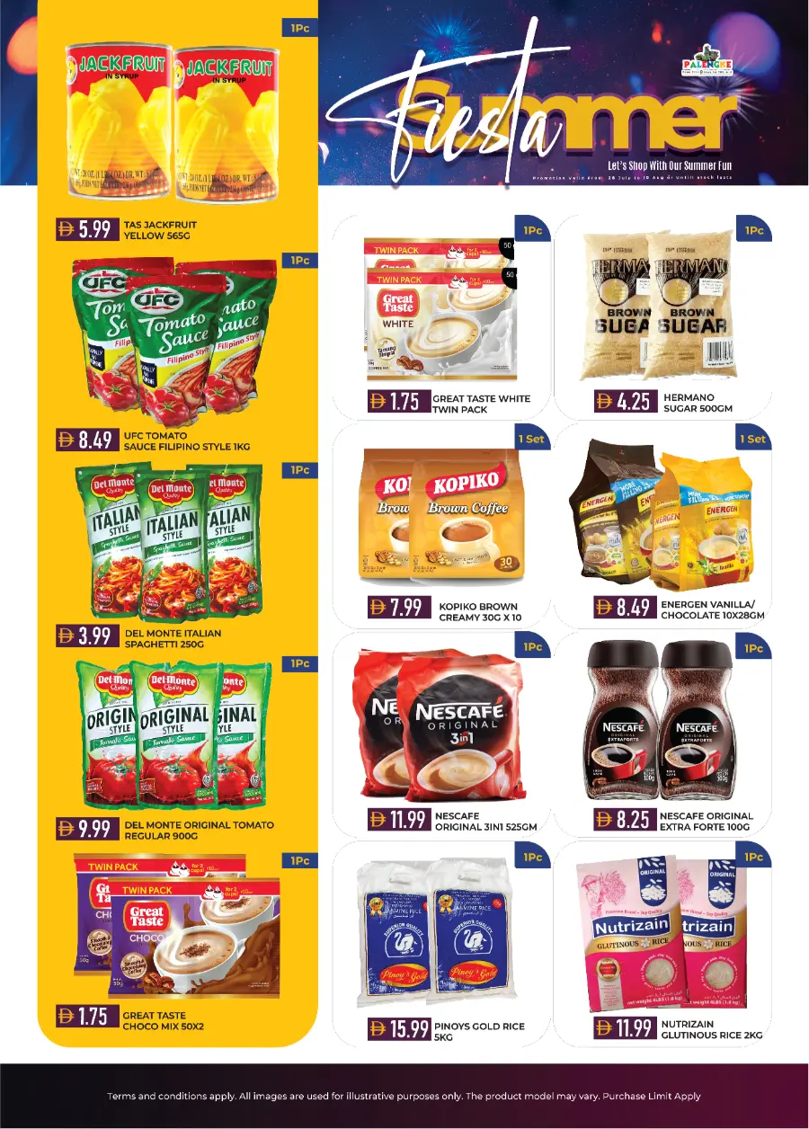 Summer fiesta In Palengke Supermarket Dubai