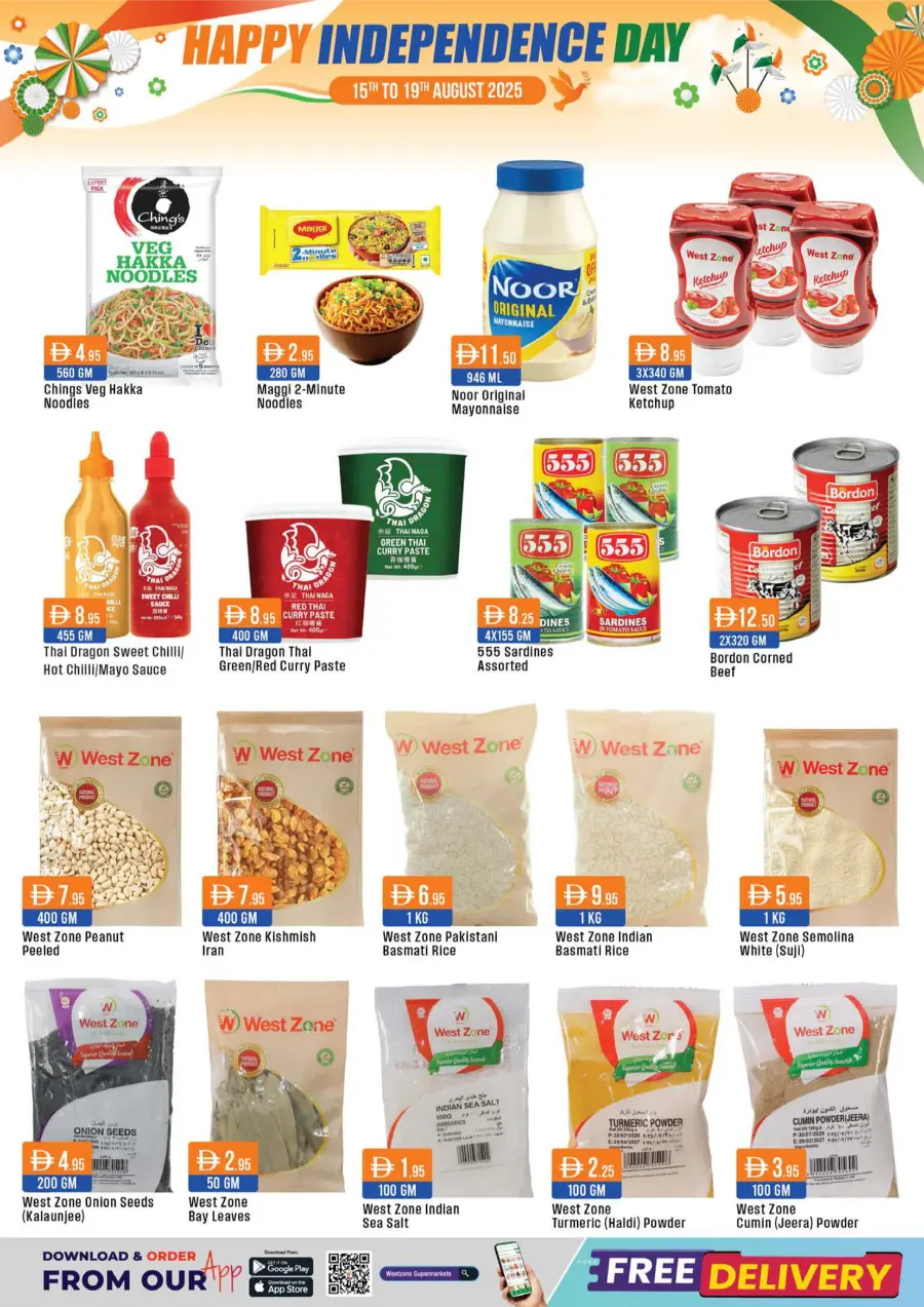 Independence Day Mega Offer – Shop & Save In West Zone Supermarket Dubai