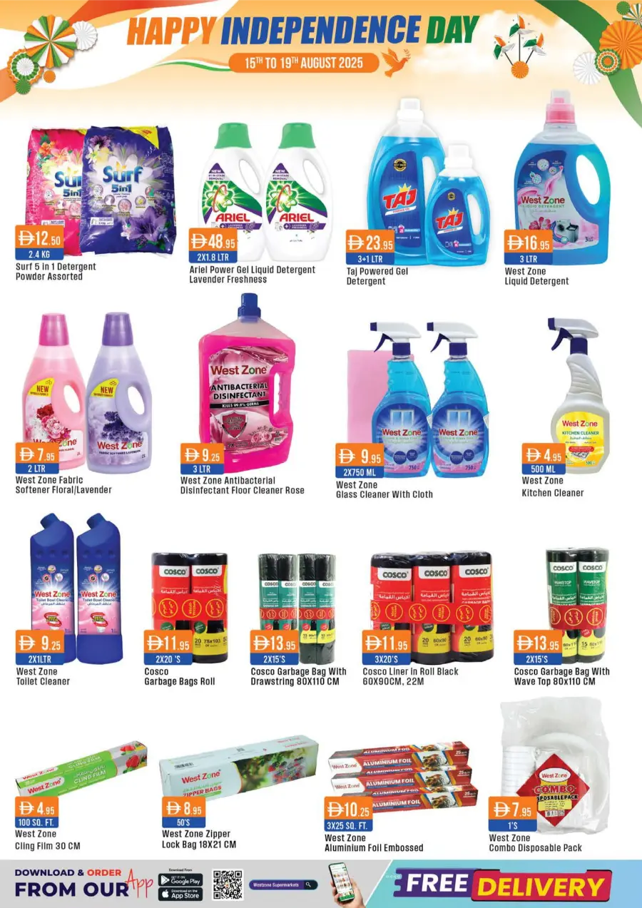 Independence Day Mega Offer – Shop & Save In West Zone Supermarket Dubai