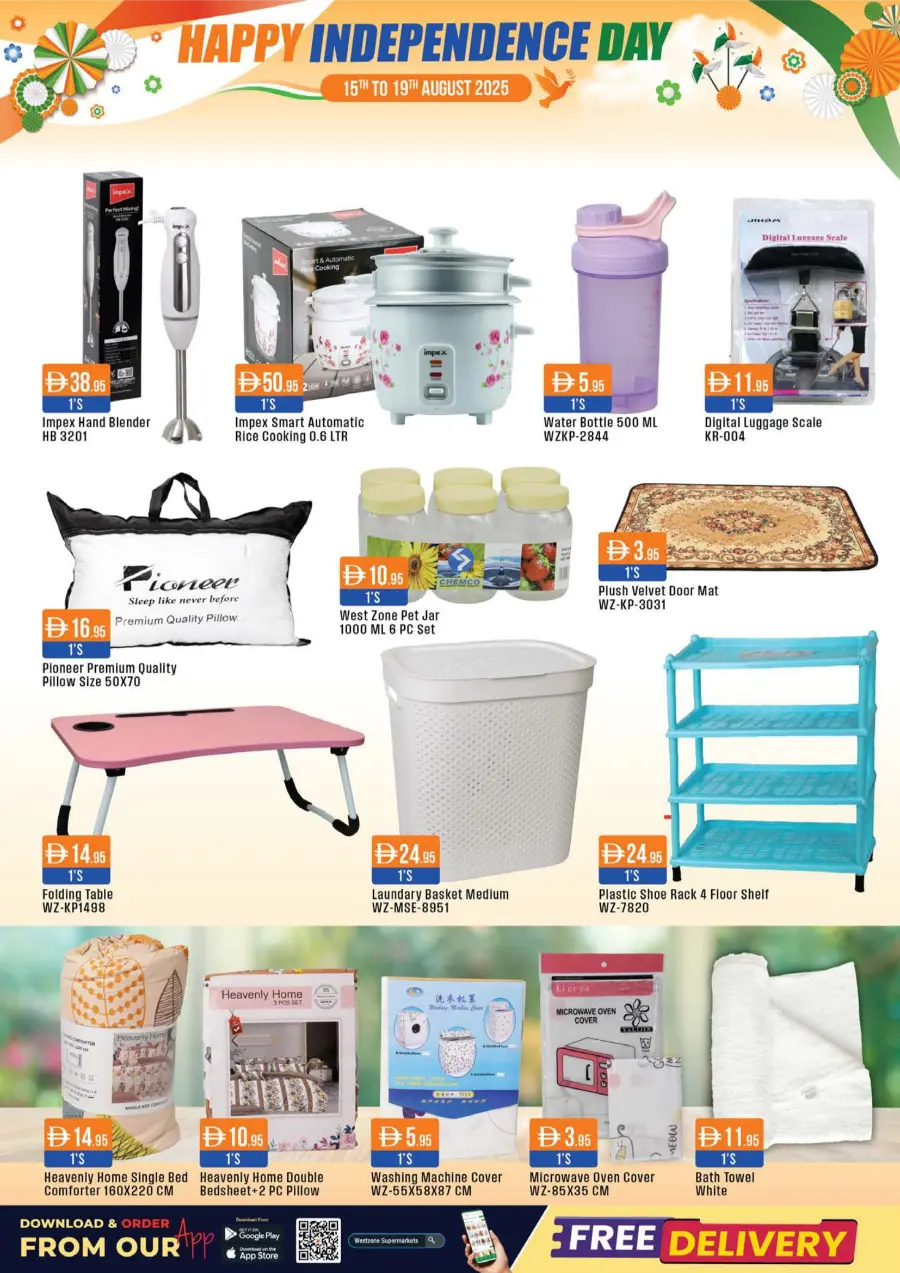 Independence Day Mega Offer – Shop & Save In West Zone Supermarket Dubai