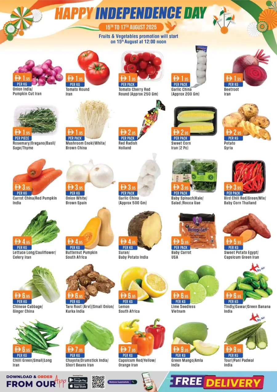 Independence Day Mega Offer – Shop & Save In West Zone Supermarket Dubai