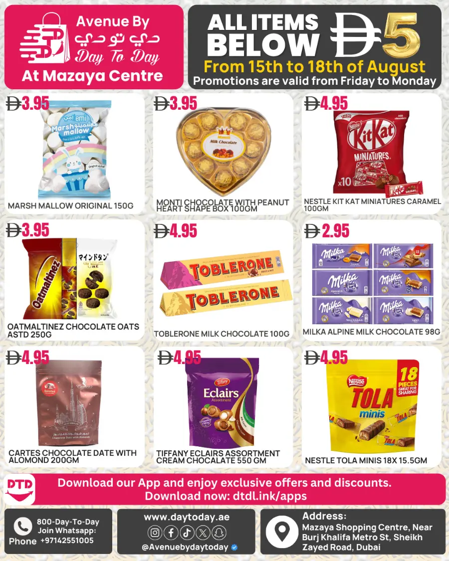 All Items Below 5 AED – Mega Value Deals In Day To Day Hypermarket Dubai