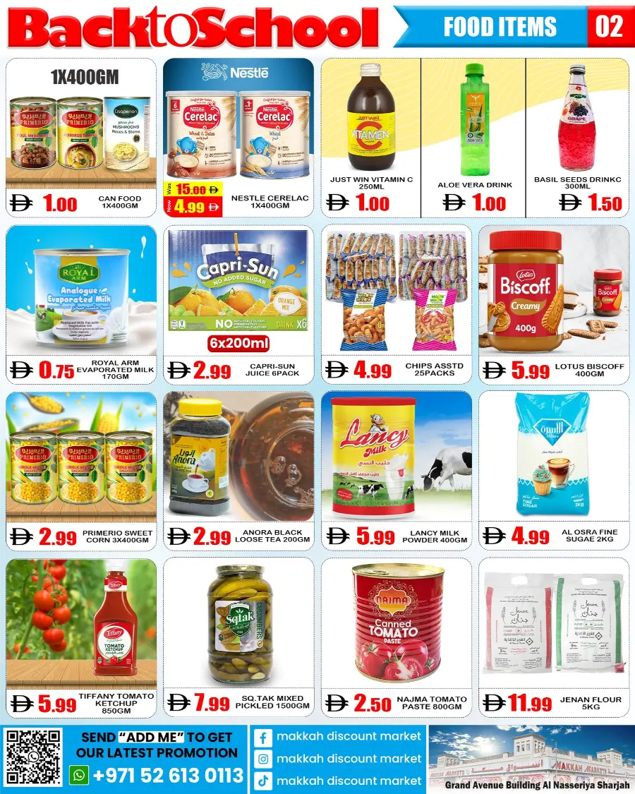 Back to School Offers – Top Savings, Limited Time Only In Makkah Market Sharjah / Ajman