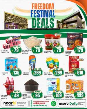 Freedom Festival Deals In Nearbi Hypermarket Kannur
