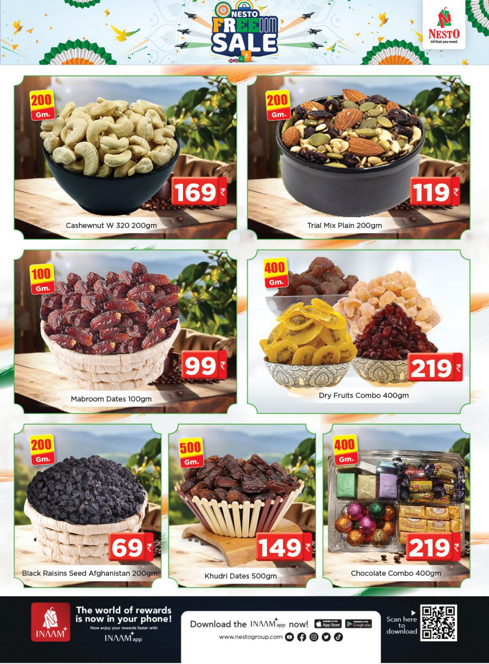 Freedom Sale – Lowest Price Deals In Nesto Hypermarket Malappuram