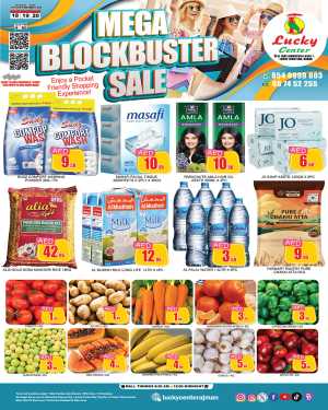 Mega blockbuster sale In Lucky Center Sharjah / Ajman