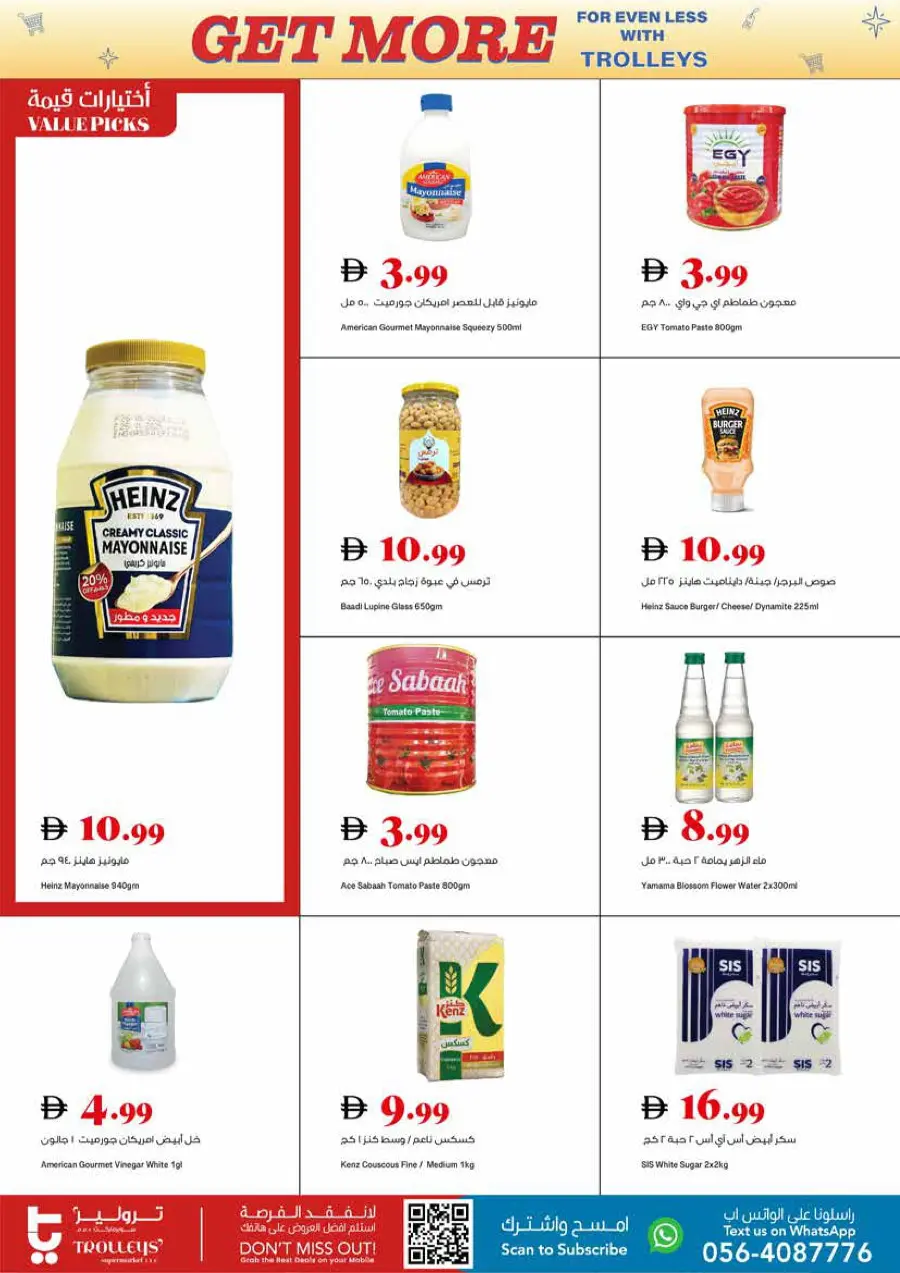 Weekly Best Offers In Trolleys Supermarket Dubai