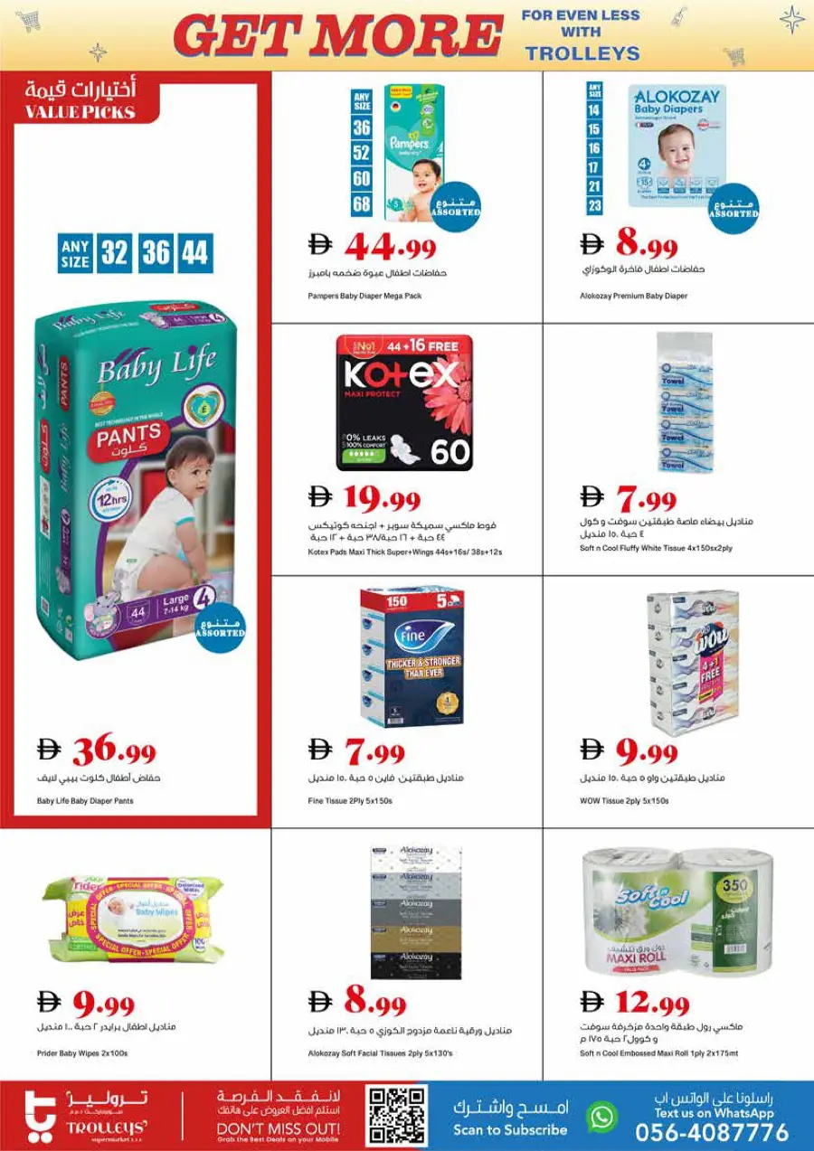 Weekly Best Offers In Trolleys Supermarket Dubai