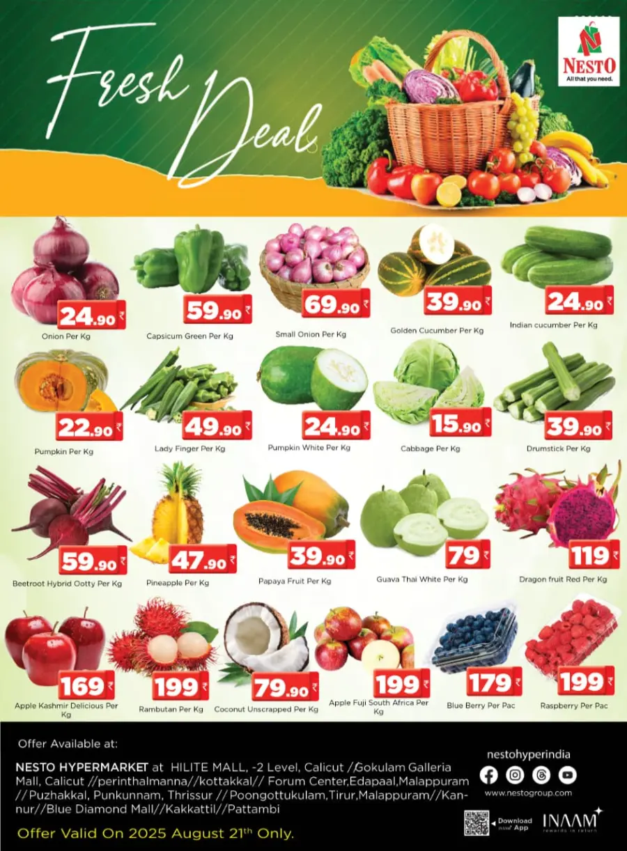 Fresh Deal In Nesto Hypermarket Malappuram