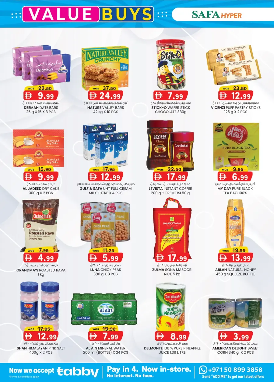 Value Buys In SAFA Express Supermarket Al Ain