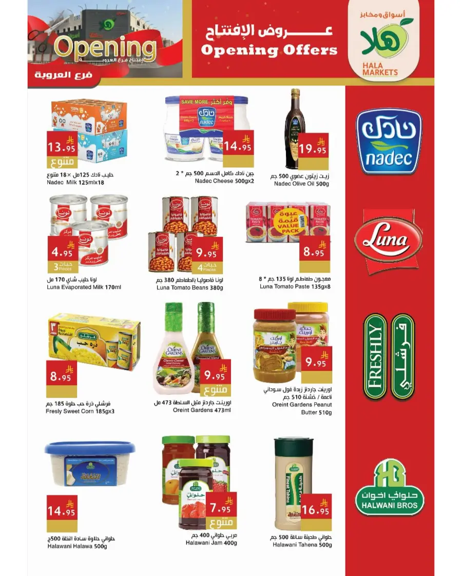 Opening offer In Hala Markets undefined