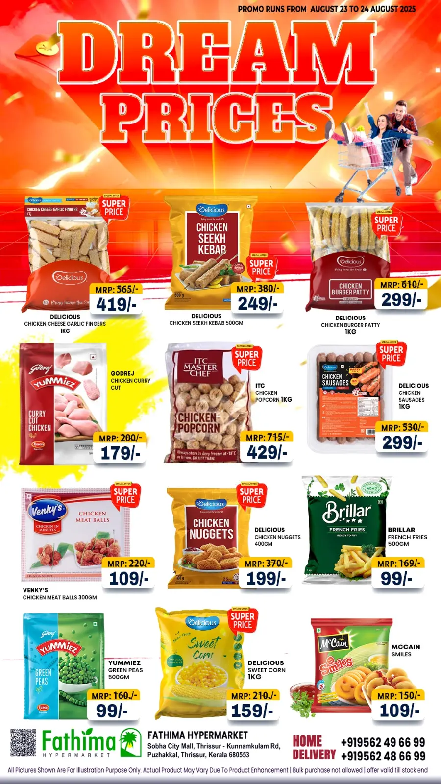 Dream Prices – Best Offers & Mega Savings In Fathima Hypermarket Thrissur